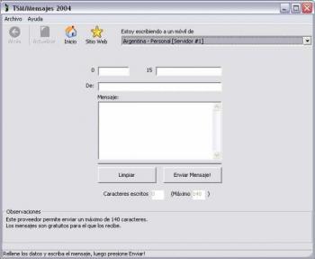Tsm mensajes gratis