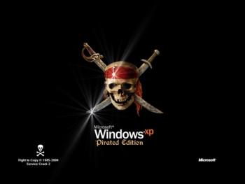 Windows pirated