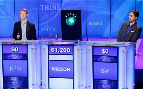 Hombre contra máquina en Jeopardy