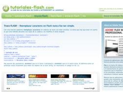 Truco flash - reemplazar caracteres en flash nunca fue tan simple.