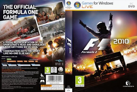 F1 2010 (FORMULA 1) [FULLESPAÑOL] [6 LINKS]