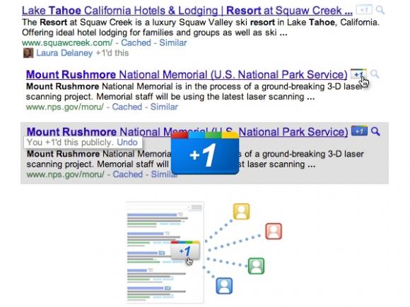 El botón +1 de Google, disponible para todos 
