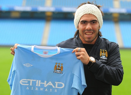 Tevez anunció que no volverá al Manchester City