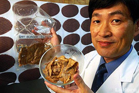 Un científico japonés hace carne a partir de excremento.