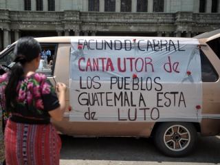 Guatemala envía carta de condolencias a Argentina por asesinato de Cabral