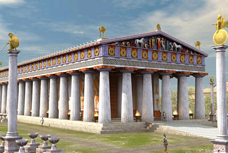  Un tsunami destruyó Olimpia, origen de los Juegos Olímpicos en Grecia.