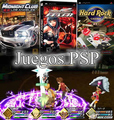 Juegos PSP De Muchos Formatos [Full]