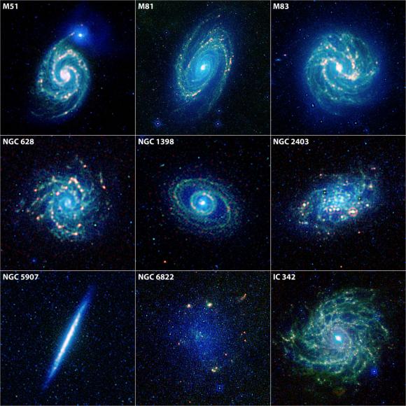 La NASA ofrece imágenes de millones de galaxias, estrellas y asteroides.