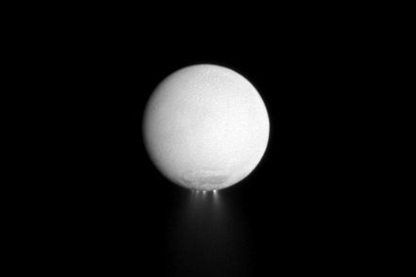 Tormenta sobre Saturno.