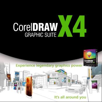 Corel draw x4 : cliparts + keygen + tutos