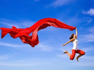 El color rojo nos hace más fuertes y veloces.