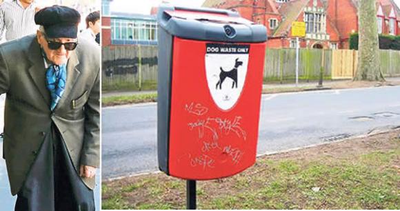 Llevaba 2 años depositando cartas en contendor de heces de perro