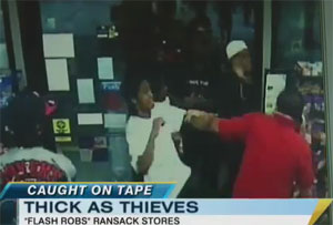 Citas por Internet para robar: Flash Rob.