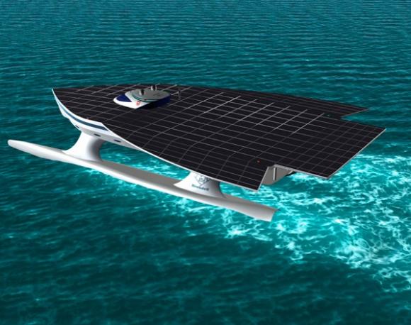 El mayor barco solar del mundo