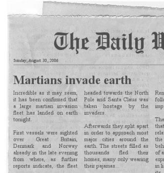 The newspaper clipping generator: crea tus titulares de periódico