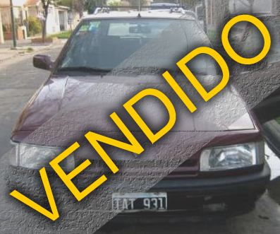 VENDIDO!!! Renault 21 Nevada de 3 filas de asientos.