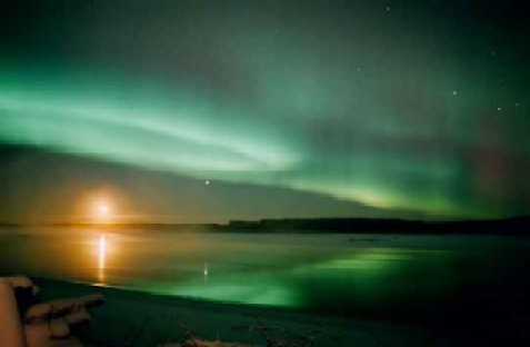 Las auroras boreales de Groenlandia, transmitidas en directo por Internet.