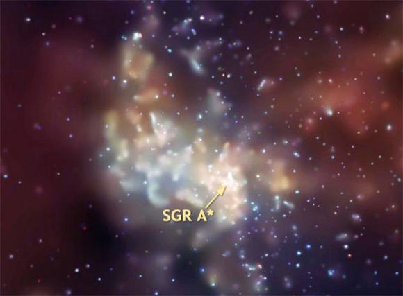 Científicos alemanes descubren un agujero negro en el centro de la Vía Láctea.