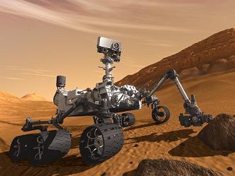 El robot ´Opportunity´ alcanza la frontera de un gran cráter marciano.
