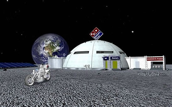 Domino’s Pizza planea abrir una sucursal en la Luna