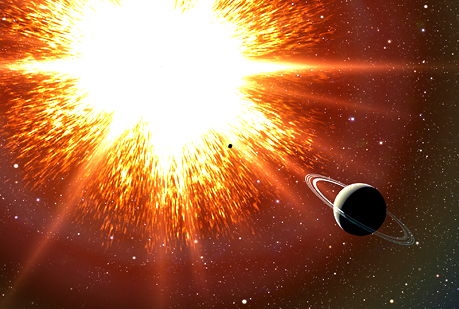 Bombas a punto de ¨explotar¨ en la Vía Láctea.