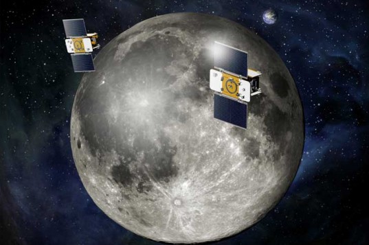 La misión GRAIL de la NASA, lista para mirarle las tripas a la Luna.