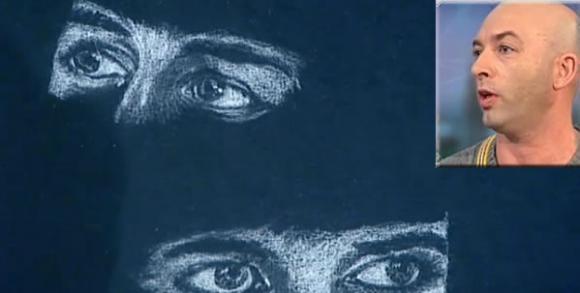 El hombre que se convierte en artista mientras duerme (Video)
