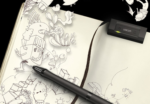 El Inkling convierte dibujos convencionales en archivos digitales.