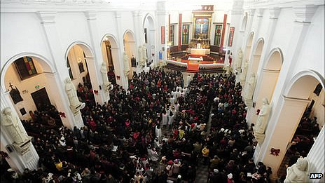 El cristianismo en China se expande a la par con el capitalismo
