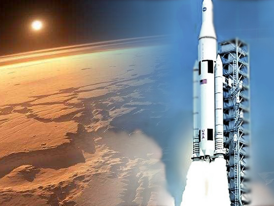 La NASA revela diseño de potente cohete para llevar humanos a Marte.