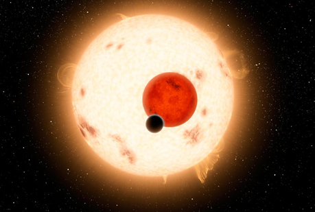 Un planeta como Tatooine, el de Luke Skywalker.