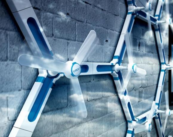 Wind Cube, la energía eólica en la fachada de cualquier casa.