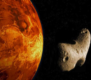 Los astronautas podrían viajar a Marte en asteroides.