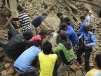 Más de treinta muertos por un terremoto en Nepal y en el noreste de la India.