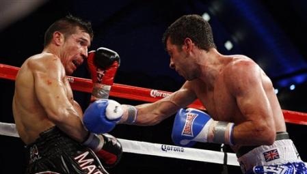 ´Maravilla´ Martínez: con otro nocaut de categoría retuvo su cinturón Diamante del peso medio del Consejo Mundial de Boxeo (CMB)