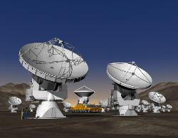 El radiotelescopio ALMA comienza operaciones en Chile.
