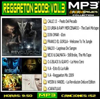 Reggaeton 2009 - mp3 collection (152 canciones)