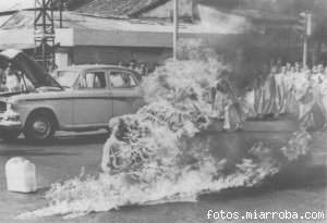 ORIGEN DE LA EXPRESIÓN ¨QUEMARSE A LO BONZO¨