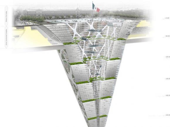 Proponen en la capital de México un ¨rascasuelos¨