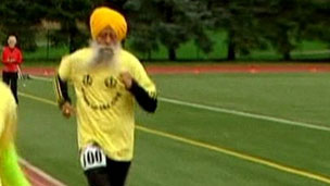 El maratonista más viejo del mundo