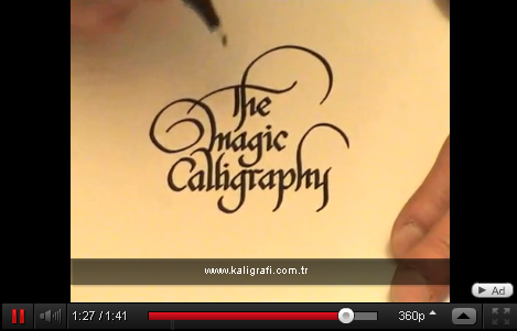 El arte de la caligrafia