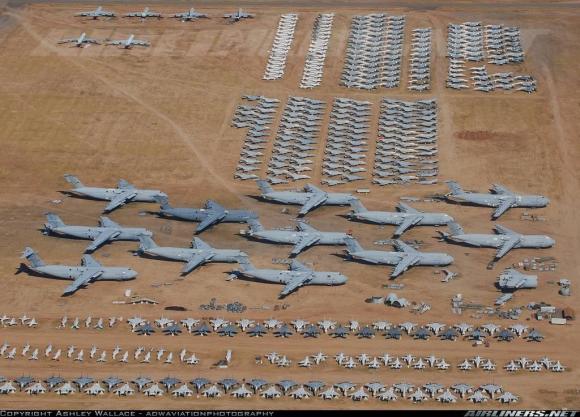 AMARC: El mayor cementerio de aviones del mundo