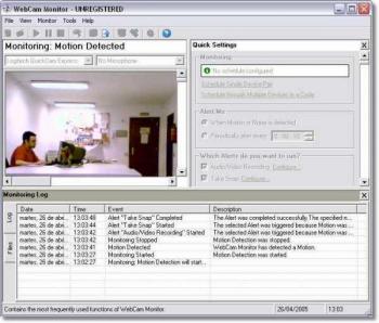 Webcam monitor 5.1