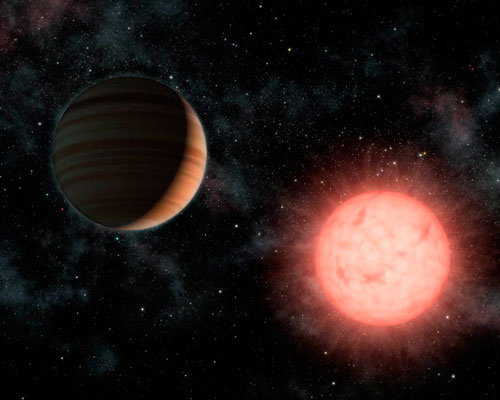 La zona habitable es drásticamente más grande alrededor de enanas rojas