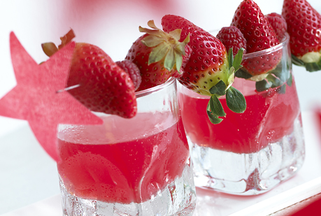 Las fresas protegen al estómago del alcohol