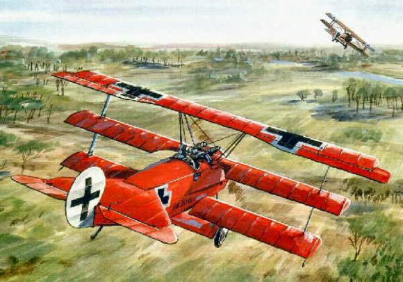 ¿Quién fué el Barón Rojo?