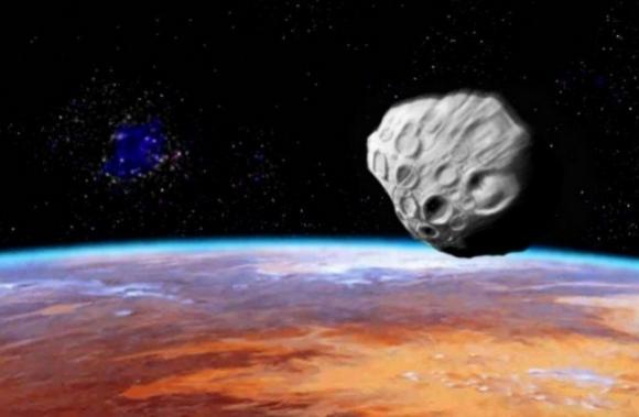 Un asteroide de gran tamaño cerca de la Tierra