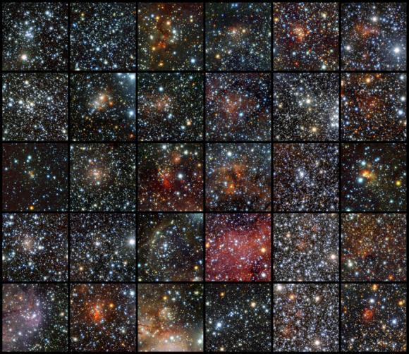 Investigadores Argentinos junto a un equipo internacional de astrofísicos descubrieron 96 cúmulos estelares