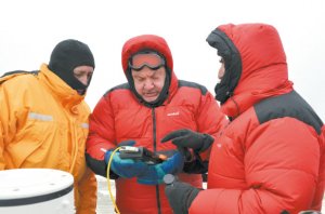 Cientificos Argentinos inician en la Antártida un proyecto inédito para medir las radiaciones