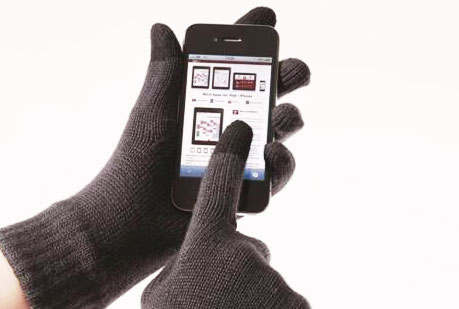 Guantes para manejar tu smartphone